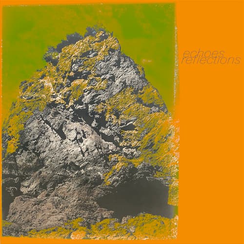 album cover orange background with rocky image